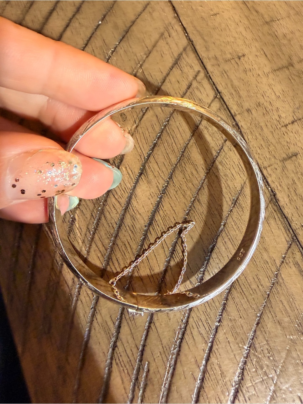 925 design vintage bangle